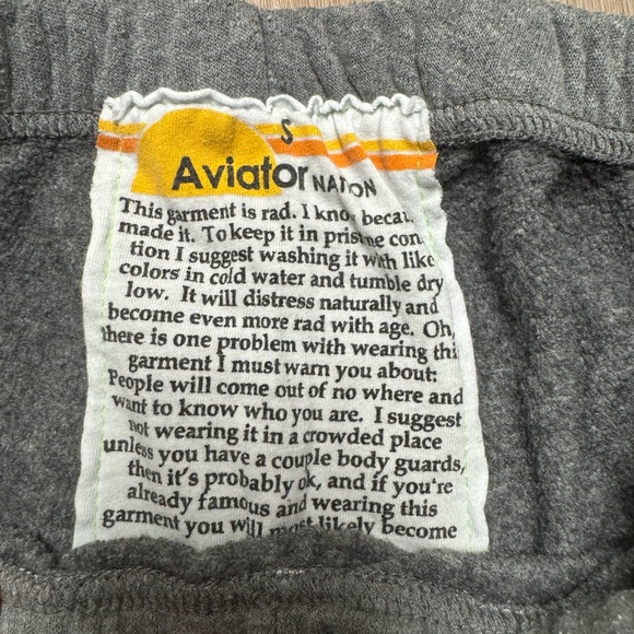 5 STRIPES AVIATOR NATION - HEATHER GREY - Picture 5 of 5